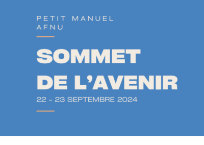 Petit Manuel – « Sommet de l’Avenir »